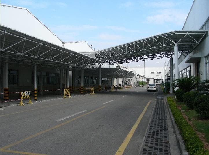 青海加油站网架安装